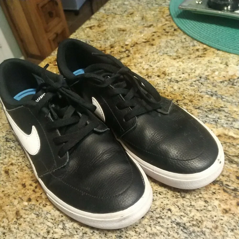 Nike SB Portmore II Mens Black Solar prm Skate Shoes 923115-010 Sz 7